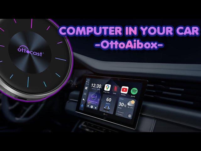 Ottocast P3 AI Box Smart Carplay Android system