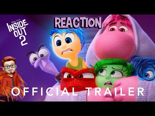 Inside Out 2 | Official Trailer | Reaction (NMGSmash Reacts)