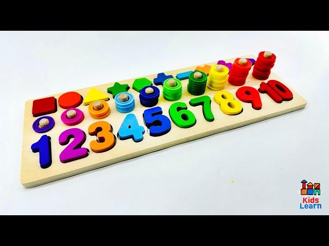 Counting & Numbers Educational Videos for Toddlers | Preschool Learning Activity, Toy Learning