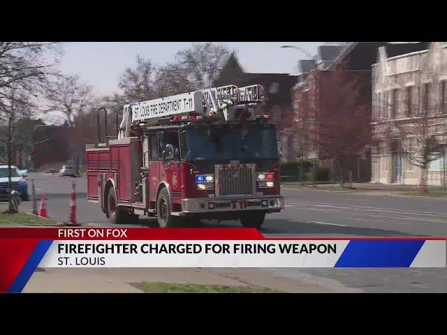 Neighbors defend St. Louis firefighter charged for firing weapon