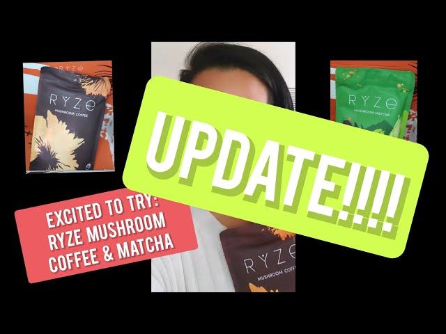 RYZE Mushroom Coffee & Mushroom Matcha UPDATE!!!