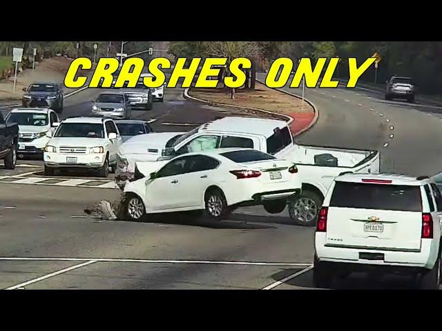 INSANE CAR CRASHES USA & Canada  | BEST OF Accidents, Road Rage, Bad Drivers, Brake Checks 2023