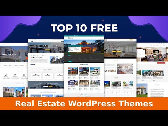 10 Best Free Real Estate WordPress Themes | Directory Listing WordPress Themes