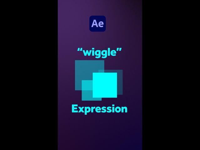 The Wiggle Expression in After Effects