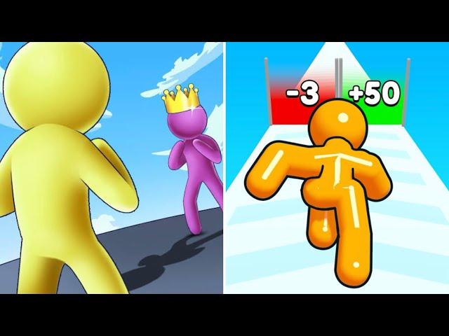 Giant Rush Vs Tall man RunAll Levels Android-IOS Gameplay TT12