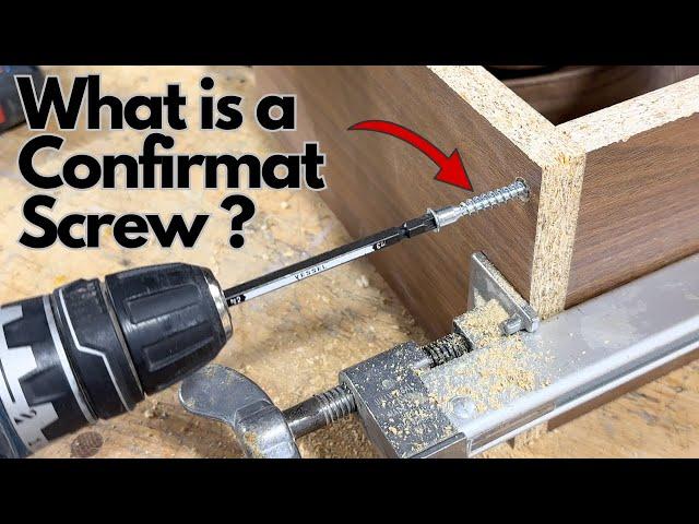 What is a  Confirmat Screw - When & Why to use them