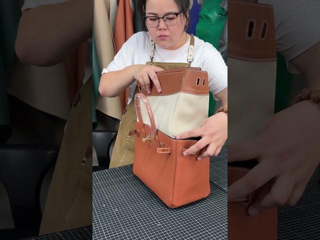 #handbags #handcrafted A unique design that combines two bags into one.Do you like it?️