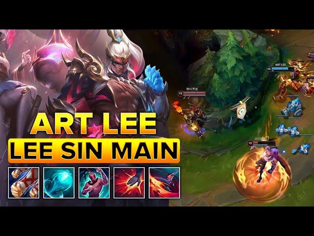 ART LEE Lee Sin Montage 2024 - KR Challenger Lee Sin Main