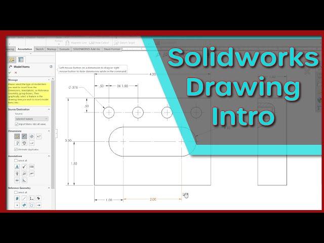 Solidworks Drawing Introduction