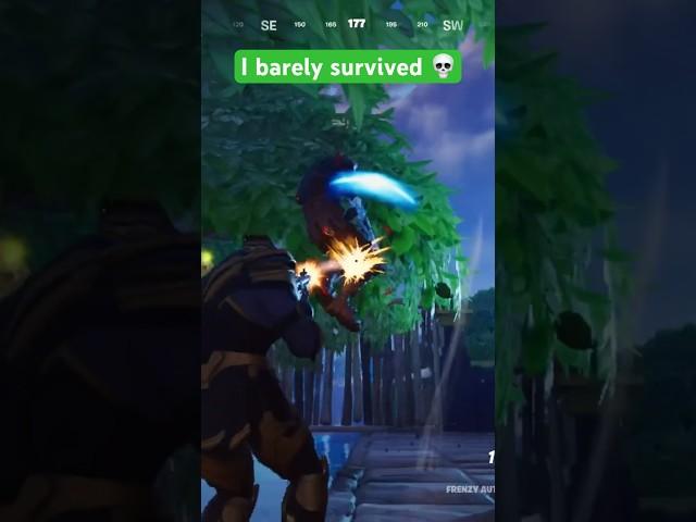 How did I survive bruh #fortnite #gaming #shorts