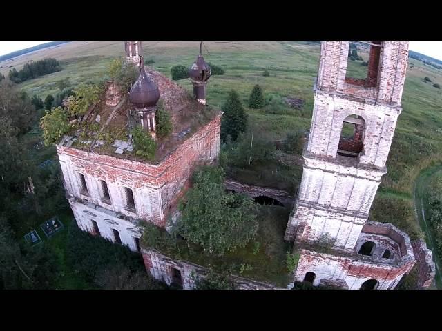 Заброшенная церковь с.Ивановское Переславский район