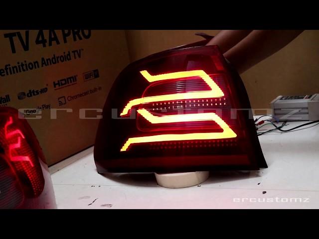 skoda rapid audi style led tail light for buy call us on +918956334555