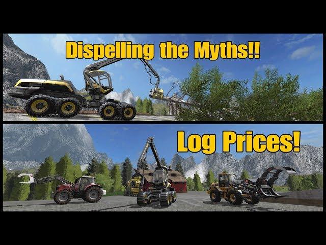 Farming Simulator 17 PS4: A Guide to... Dispelling the Myths about Log Prices!