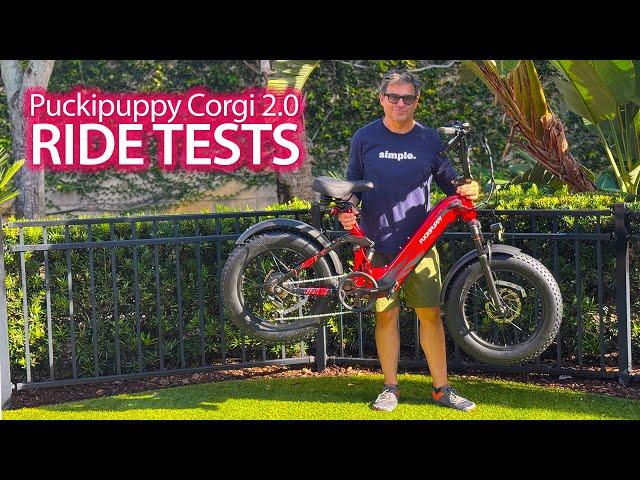 Puckipuppy Corgo 2.0 Fat Tire E-Bike Test Ride Blows Our Minds