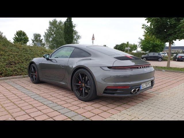 2019 Porsche 992 911 Carrera S - Startup and Acceleration