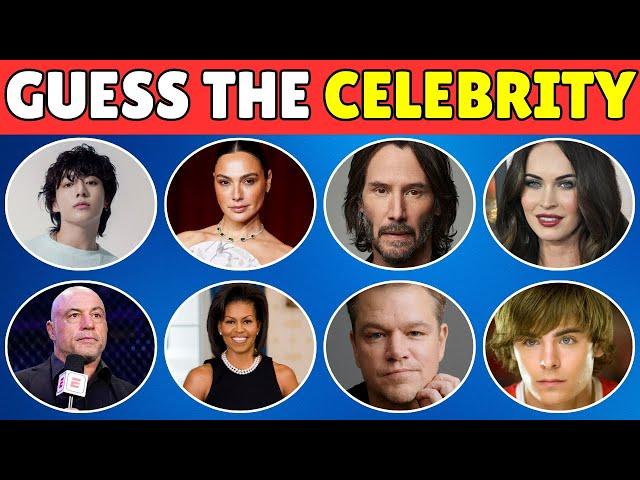 Guess the celebrity |30 Famous people in the world #quiz #challenge