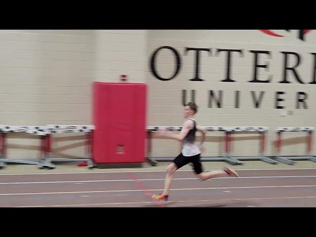 Jacob Blubaugh 200m - Otterbein HS Qualifier # 3