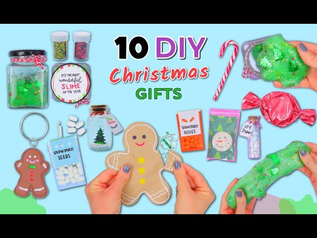 10 DIY AMAZING CHRISTMAS GIFT IDEAS - Gifts For Friends and Family