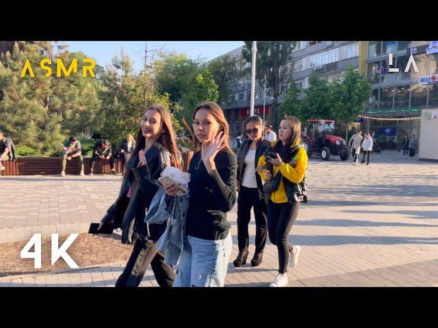 Walk along the Arbat in Almaty Kazakhstan | ASMR [4K]