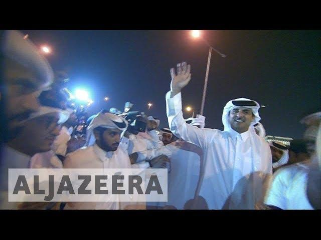  Thousands celebrate Sheikh Tamim homecoming in Qatar - Al Jazeera English