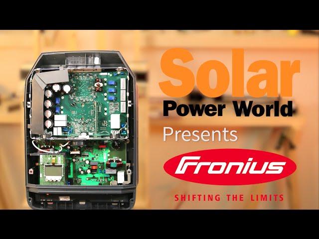 What's inside the Fronius Primo residential solar inverter?