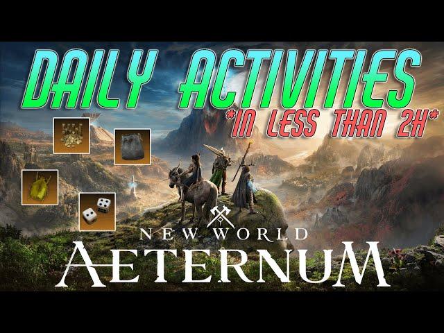 DO THIS daily in Aeternum, if you don't have enough time!