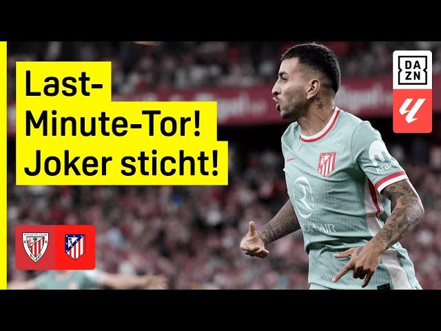 Correa sticht ganz spät! Atletico springt wieder auf zwei: Bilbao - Atletico Madrid | LaLiga | DAZN