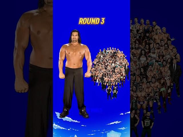 Great Khali vs wwe all wrestlers comparison #wwe #greatkhali #johncena #comparison @WWE @Qvzw