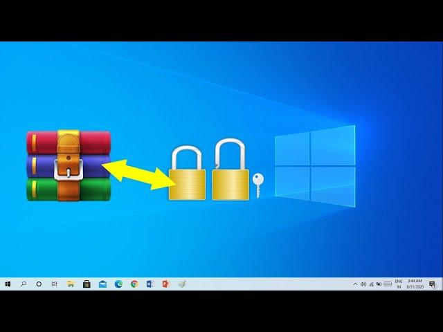 How to Add or Remove Password on WinRar File