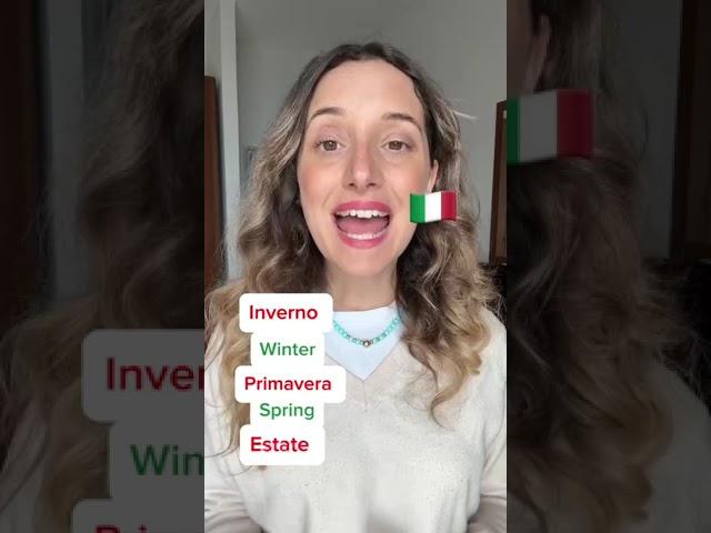 Stagioni in italiano