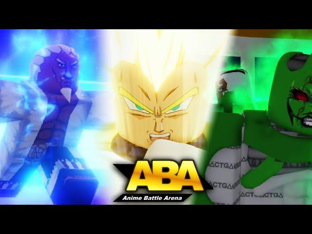 ALL THE NEW ABA CHARACTERS ARE DOPE! (PUCCI,AY + VEGETA REWORK