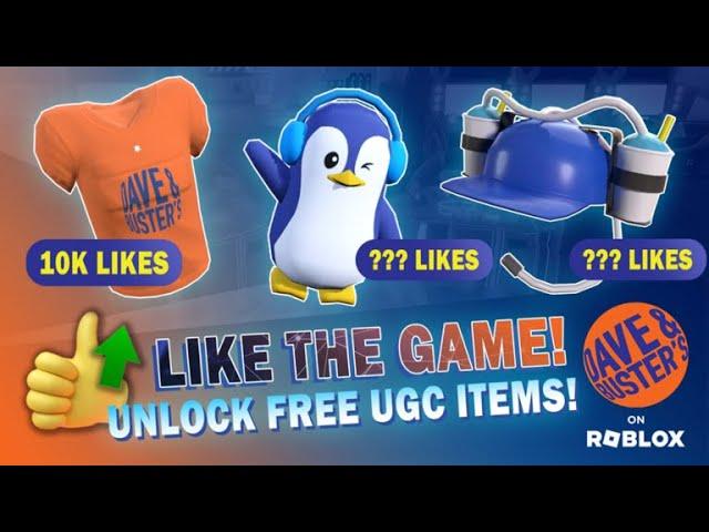 DAVE & BUSTER’S WORLD Event | Like the game for Free UGC (That's it)