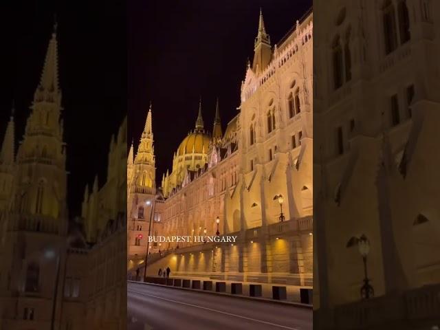 The night strolls in Budapest are unmatched  #budapest #europe #travel