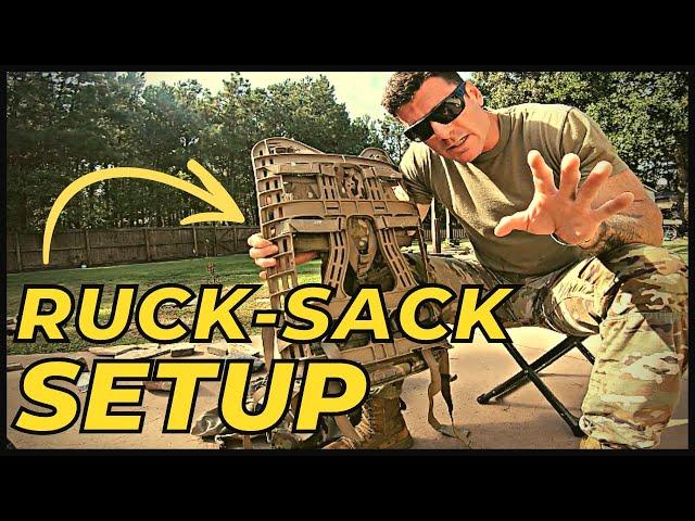 How to Assemble Your Army Rucksack (MOLLE 2)