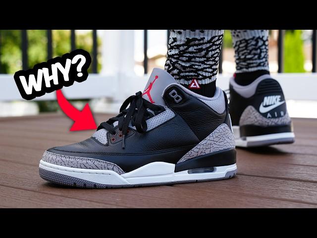 Air Jordan 3 Black Cement 2024 REVIEW & On Feet