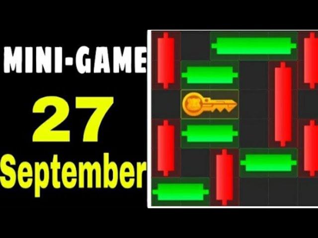 27th September Hamster Kombat Daily Mini-Game Puzzle Solved