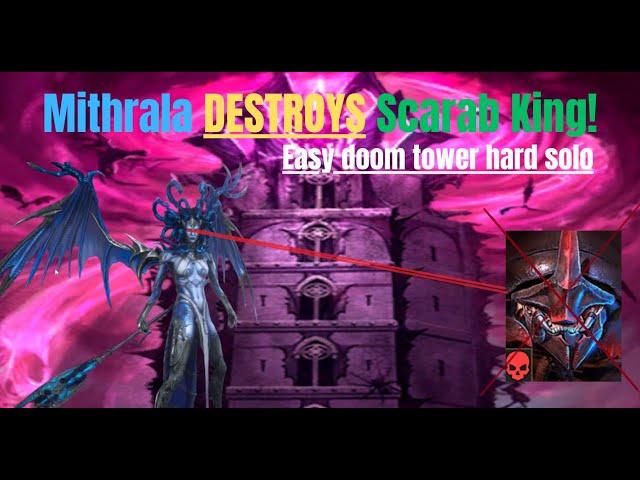 SOLO Mithrala Guide for Scarab King! | RAID: Shadow Legends