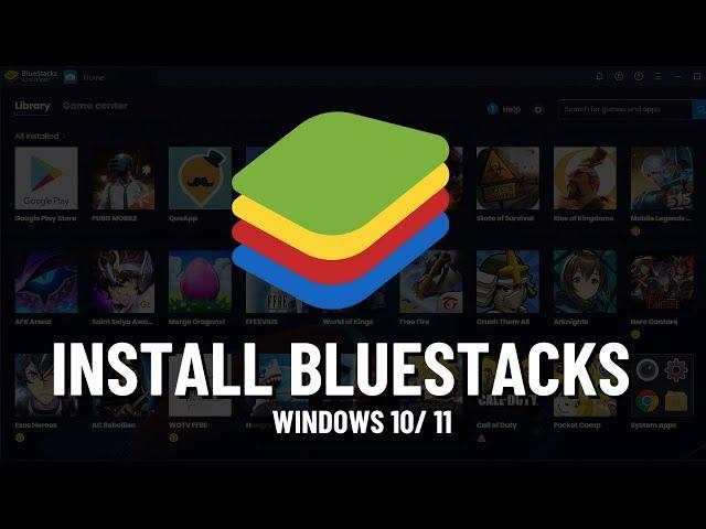 How to Download And install Bluestacks on Windows 11 ( Official Bluestacks )