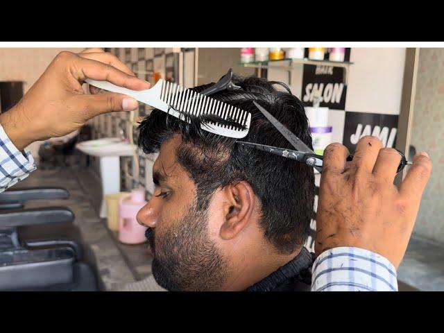 ASMR RELAXING SCISSOR SOUND HAIRCUT