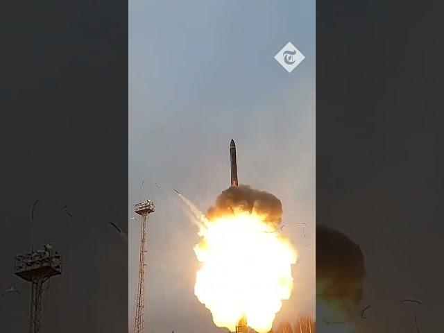 Russia fires missile to simulate 'massive' response to a nuclear attack