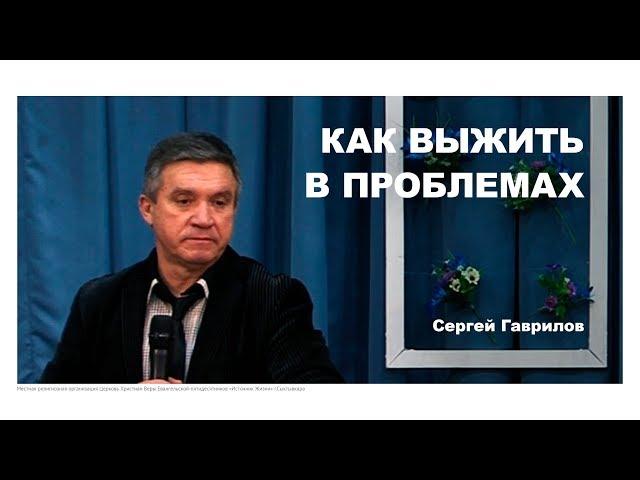 Наши лучшие друзья — это проблемы | Сергей Гаврилов