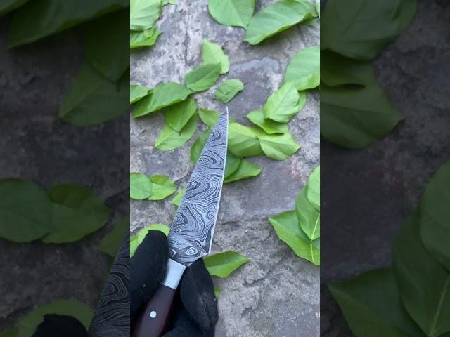 The Art of Making a Perfect Skinning Knife!chef knife #youtubeshorts #edcknife #blade #fyp