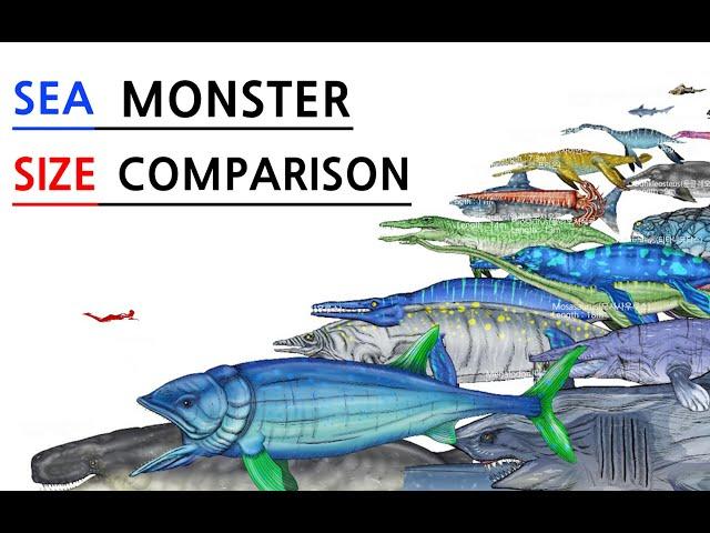 Size Comparison 02 | Sea MONSTER size comparison