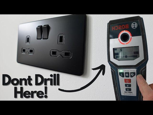 How To Avoid Drilling Through Cables In a Wall | Cable Zones Explained