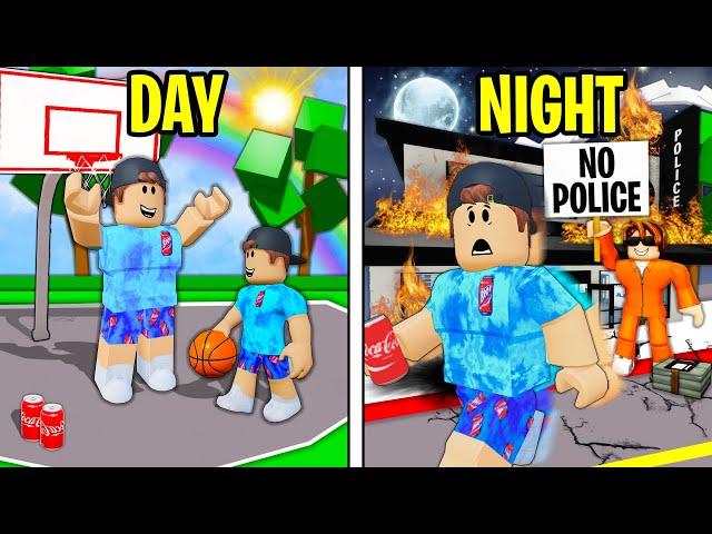 Brookhaven RP But It Has NO POLICE at NIGHT..