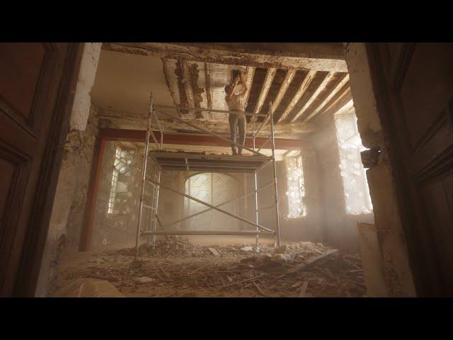 Exposing A Very Heavy Ceiling