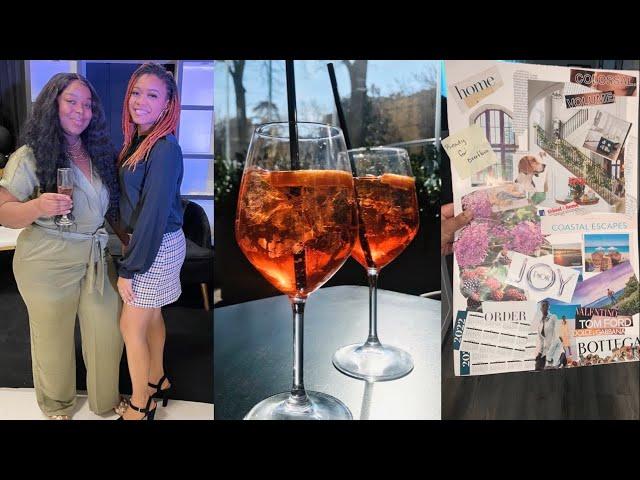 VLOG| VISION BOARD EVENT + NEW FRIENDS