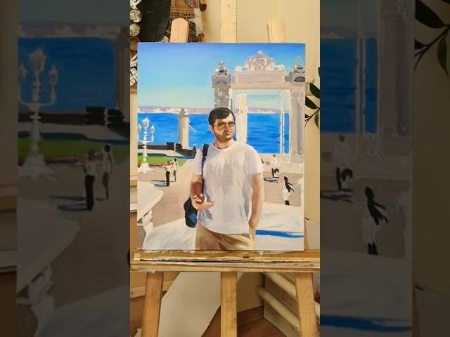 #Портрет #artinprogress #art #oilpainting #zelikart #istanbul #уморя #sea #художниколегзеликов