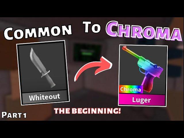 Common to CHROMA Challenge | MM2 Trading #1