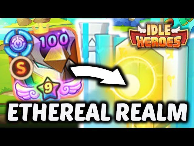 Sending the VIP Series against the NEW Ethereal Realm in IDLE HEROES